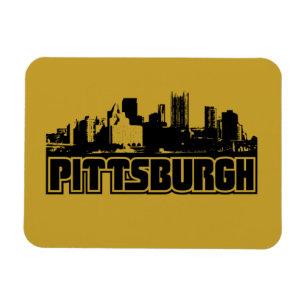 Pittsburgh Skyline Magnet