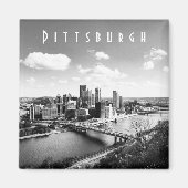 Pittsburgh Skyline Magnet (Vorne)