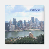 Pittsburgh Skyline Magnet (Vorne)