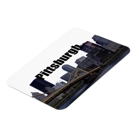 Pittsburgh Skyline mit Pittsburgh im Sky Magnet (Linke Seite)