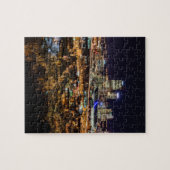 Pittsburgh-Skyline nachts Puzzle (Horizontal)