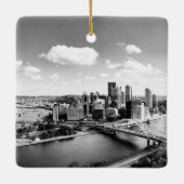 Pittsburgh Skyline Ornament (Rückseite)