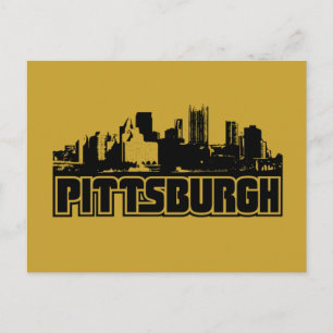Pittsburgh Skyline Postkarte