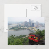 Pittsburgh Skyline Postkarte (Vorne/Hinten)