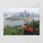 Pittsburgh Skyline Postkarte (Vorderseite)