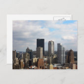 Pittsburgh Skyline Postkarte (Vorne/Hinten)