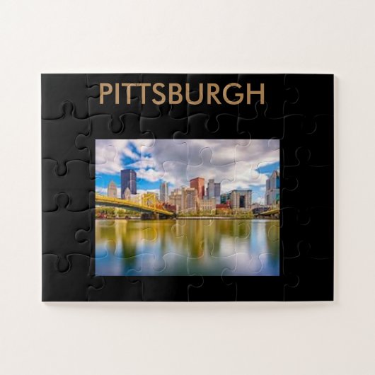 PITTSBURGH SKYLINE PUZZLE (Horizontal)