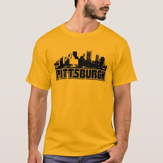 Pittsburgh-Skyline T-Shirt (Vorderseite)