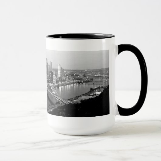Pittsburgh-Skyline Tasse (Rechts)