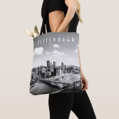 Pittsburgh Skyline Tote Bag Tasche (Von Nahem)