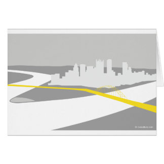 Pittsburgh-Skylinegraphik