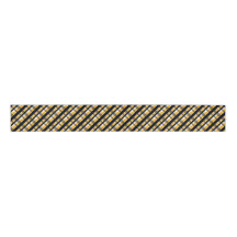 Pittsburgh Sportfan Black Yellow Gold Kariert