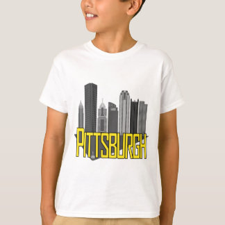 Pittsburgh-Stadt-Farben T-Shirt
