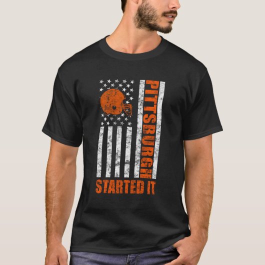 Pittsburgh Sted It T-Shirt (Vorderseite)