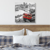 Pittsburgh Steel City Skyline Incline Fotografie Leinwanddruck (Insitu (Schlafzimmer))