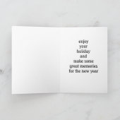 PITTSBURGH STYLE CHRISTMAS FEIERTAGSKARTE (Innenseite)