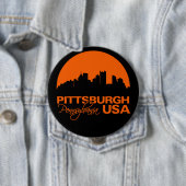 PITTSBURGH-Taste - riesig, anpassbar Button (Beispiel)