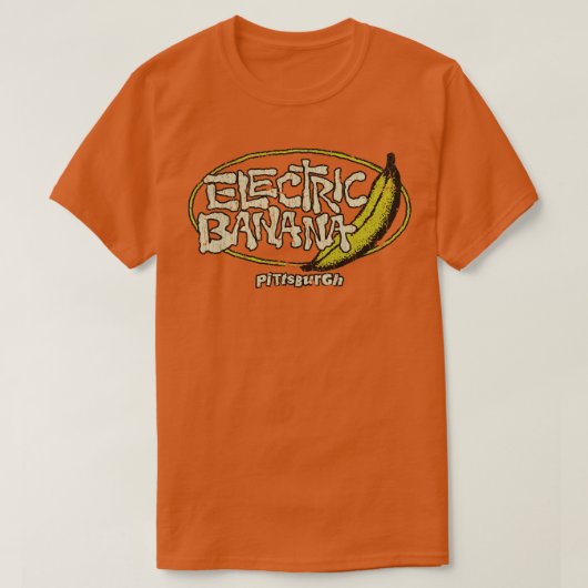 Pittsburgh The Electric Banana 1977 T-Shirt (Design vorne)