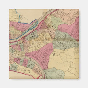 Pittsburgh und Allegheny Magnet