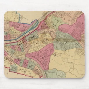Pittsburgh und Allegheny Mousepad
