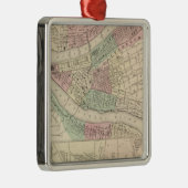 Pittsburgh und Allegheny, Pennsylvania Ornament Aus Metall (Rechts)