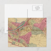 Pittsburgh und Allegheny Postkarte (Vorne/Hinten)