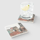 Pittsburgh Untersetzer (Seitenansicht)