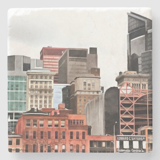 Pittsburgh Untersetzer (Vorderseite)