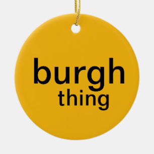 Pittsburgh-Verzierung (Burghsache) Keramikornament