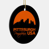 PITTSBURGH-Verzierung - kundengerecht Keramikornament (Rechts)