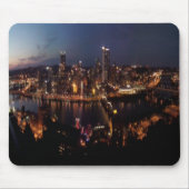 Pittsburgh via Monongahela Schräe Mousepad (Vorne)