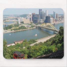 Pittsburgh von Mt. Washington Mousepad