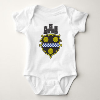 Pittsburgh-Wappen Baby Strampler