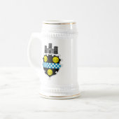 Pittsburgh-Wappen Tasse (Vorderseite Links)