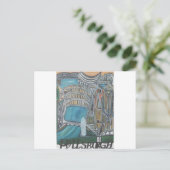 Pittsburgh Wc Postkarte (Stehend Vorderseite)