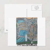 Pittsburgh Wc Postkarte (Vorne/Hinten)