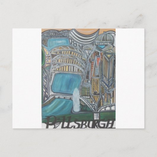 Pittsburgh Wc Postkarte (Vorderseite)