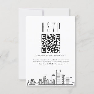 Pittsburgh Wedding QR Code UAWG Einladung
