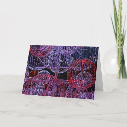 Pittsburgh-Weihnachtskarte Feiertagskarte (Vorderseite)