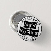 Pittsburgh-Werks-Festival-Knopf (klein) Button (Vorne & Hinten)