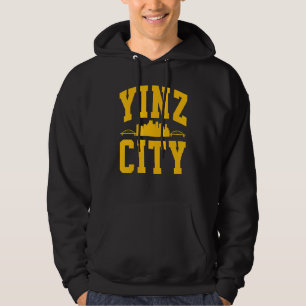 Pittsburgh Yinz Yinzer Stahlstadt Skyline 412 Zuh Hoodie