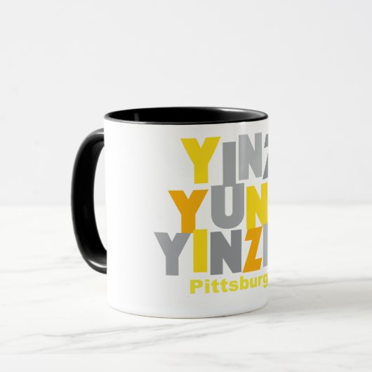 PITTSBURGH YINZER TASSE (Vorderseite Links)