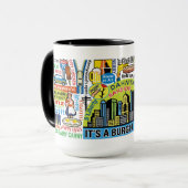 Pittsburghese Tasse (Vorderseite Links)