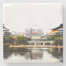 PittsburghmarmorUntersetzer Steinuntersetzer