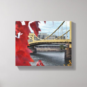 Pittsburghs Schönheit Leinwanddruck