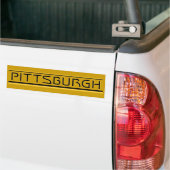 Pittsburghstahlstadt-Autoaufkleber Autoaufkleber (Auf Lkw)