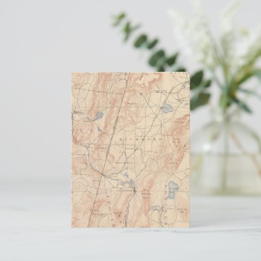 Pittsfield, Massachusetts Postkarte (Stehend Vorderseite)