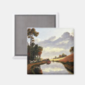 Pittsford auf dem Erie-Kanal Magnet (Vorderseite/Rückseite)