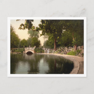Pittville Gardens, Cheltenham, Gloucestershire Postkarte