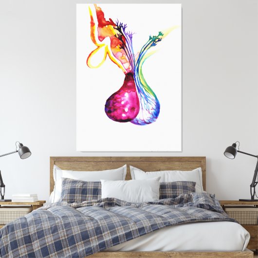 Pituitus Leinwanddruck (Insitu (Schlafzimmer))